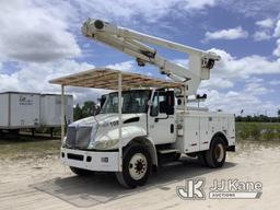 (Westlake, FL) Altec L42A, Over-Center Bucket Truck rear mounted on 2003 International 4200 Utility