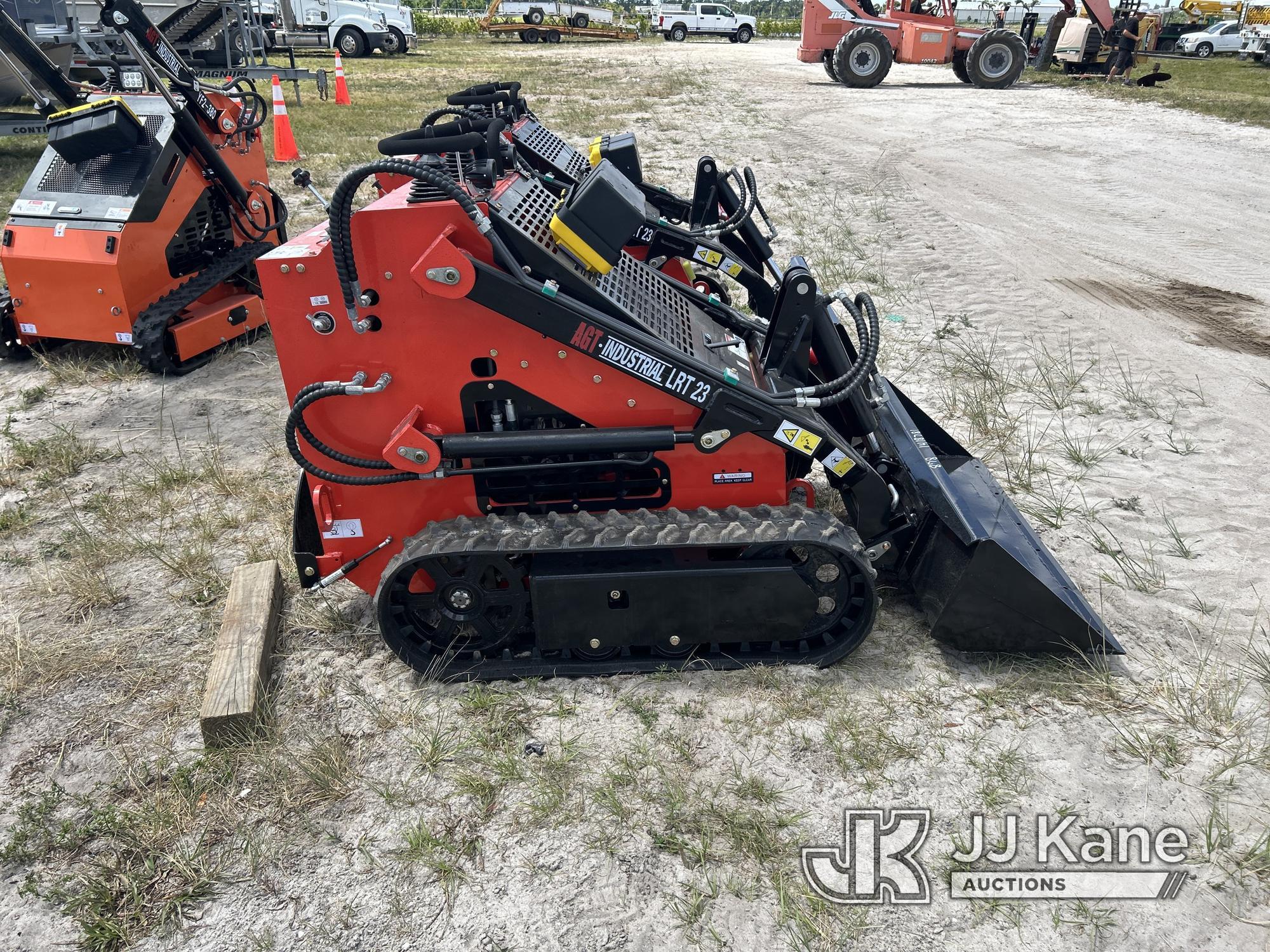 (Westlake, FL) 2024 AGROTK LRT23 Walk-Behind Tracked Skid Steer Loader New Unused