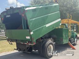 (Ocala, FL) Altec LRV56, Over-Center Bucket Truck mounted behind cab on 2004 Ford F750 Chipper Dump