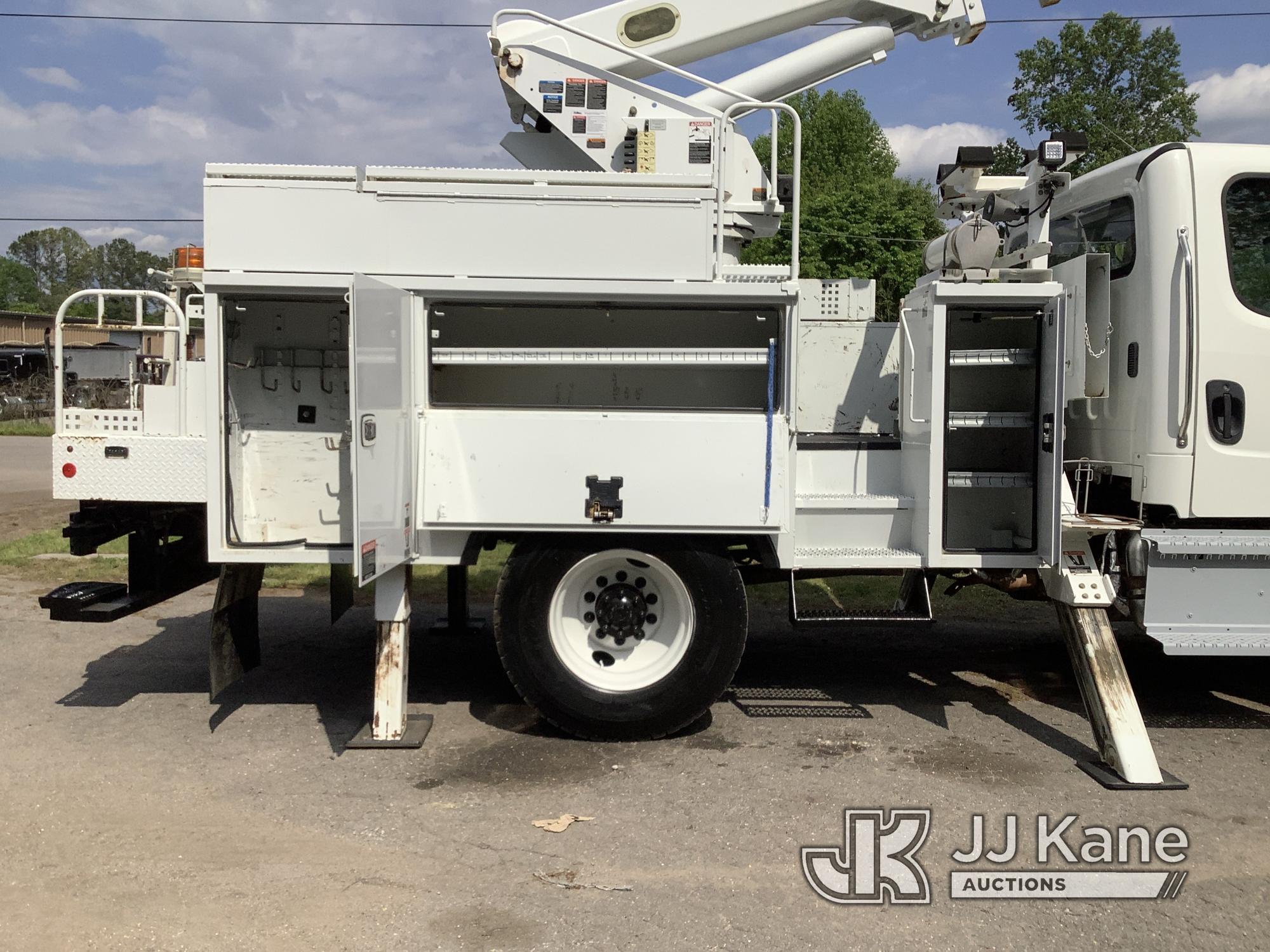 (Graysville, AL) Altec L42M, Over-Center Material Handling Bucket Truck rear mounted on 2017 Freight