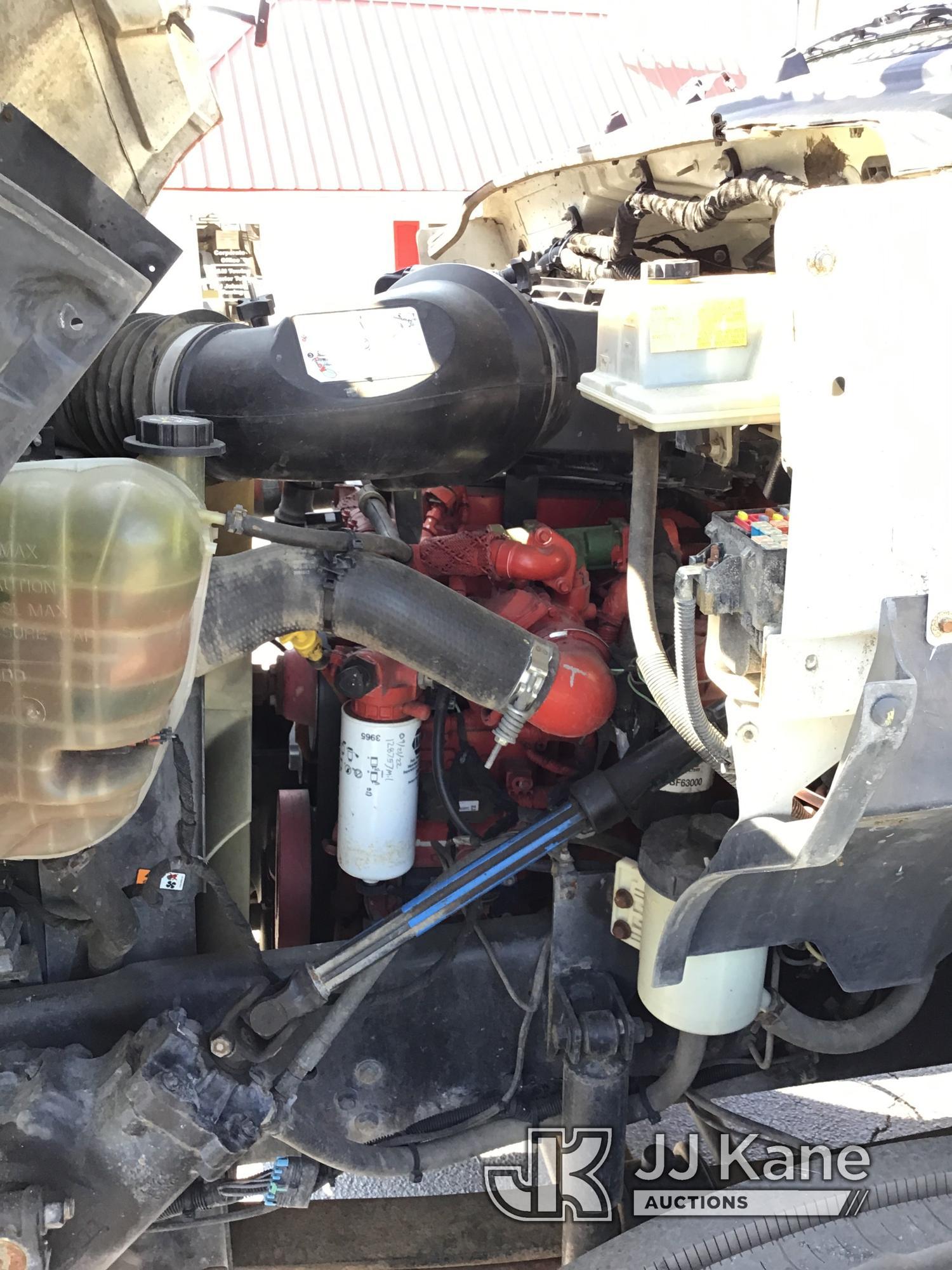 (Ocala, FL) Altec LR756, Over-Center Bucket Truck mounted behind cab on 2013 Ford F750 Chipper Dump