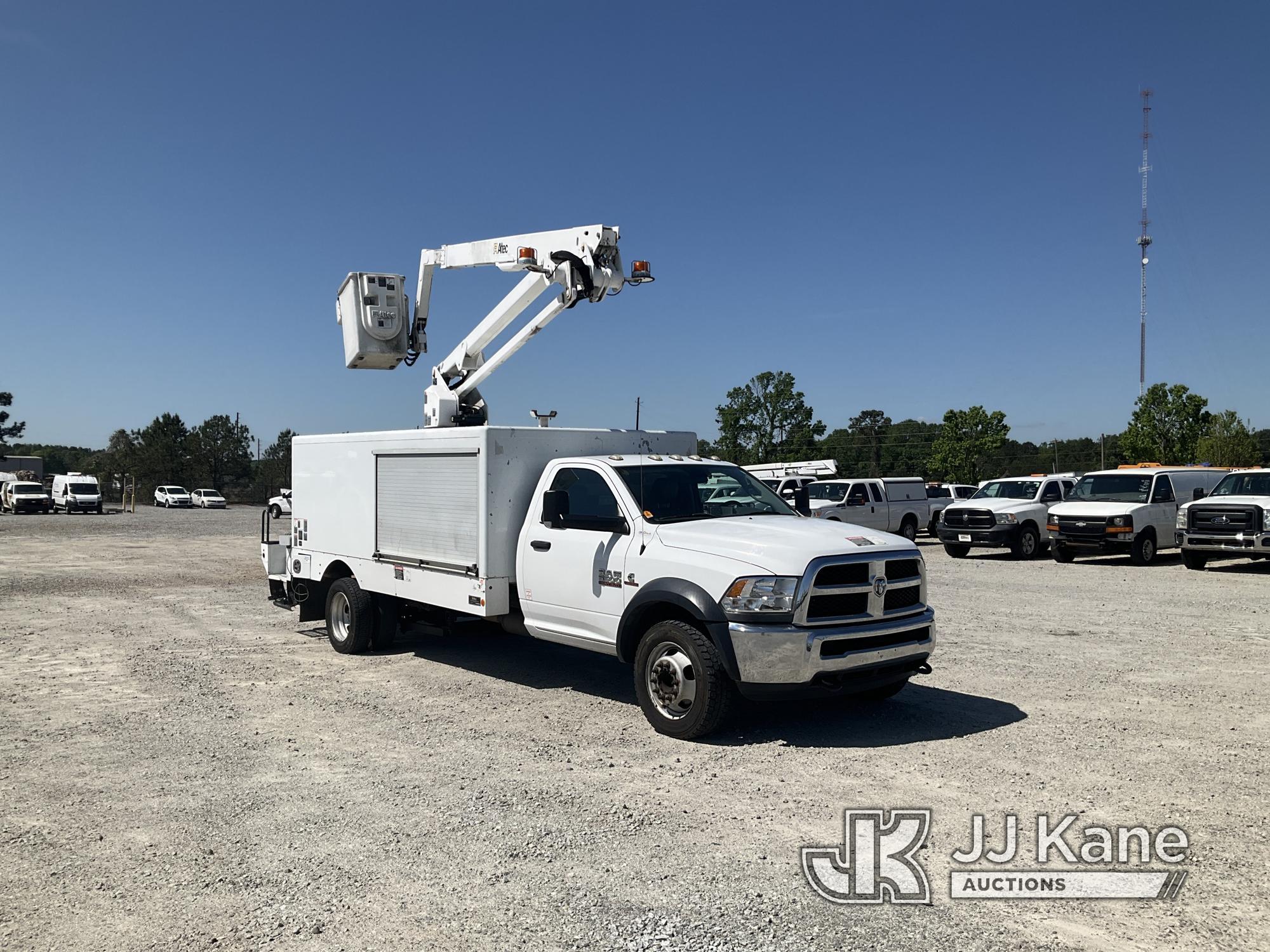 (Villa Rica, GA) Altec AT248F, Articulating & Telescopic Non-Insulated Bucket Truck center mounted o