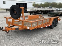 (Verona, KY) 1993 Berh T/A Tagalong Equipment Trailer Seller Notes: Cracked Frame