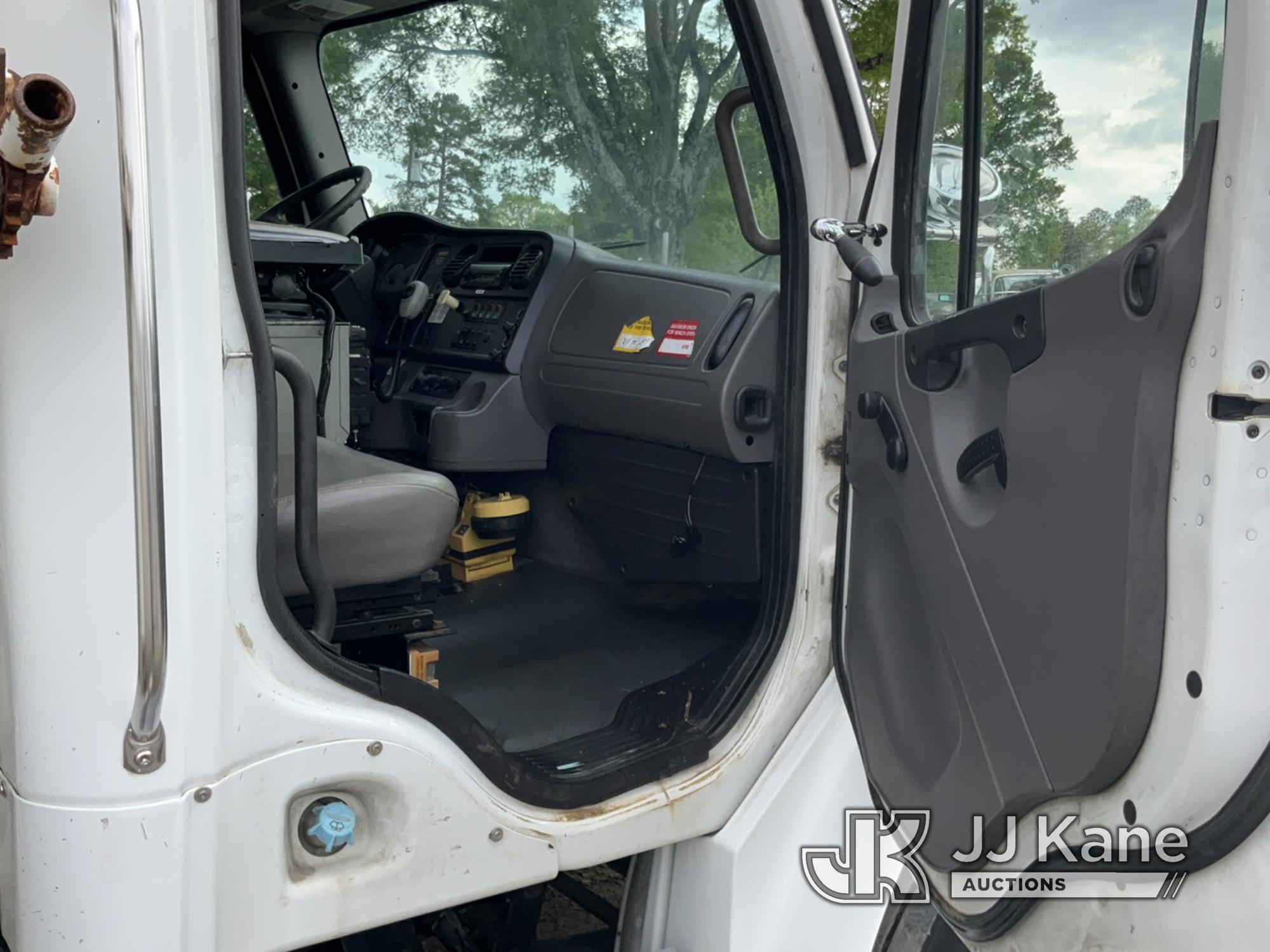 (Charlotte, NC) Altec DM47-BR, Digger Derrick rear mounted on 2010 Freightliner M2-106 Utility Truck