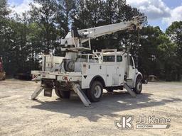 (Douglasville, GA) Altec DC47-BR, Digger Derrick rear mounted on 2016 Freightliner M2 106 4x4 Utilit