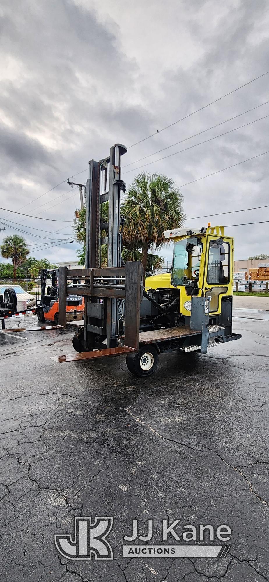 (Riviera Beach, FL) 2008 COMBI-LIFT CL80110DA50 Solid Tired Forklift, Loading Assistance Available R