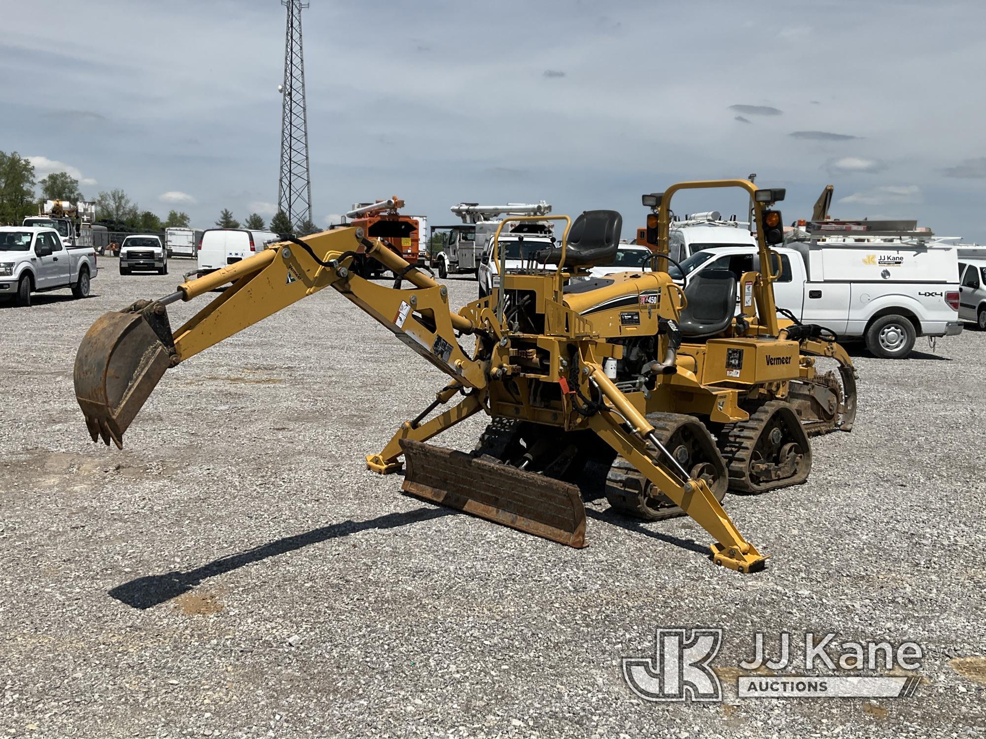 (Verona, KY) 2016 Vermeer RTX450 Crawler Trencher Runs & Operates