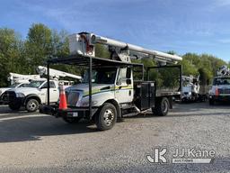 (Elizabethtown, KY) Altec LRV55, Over-Center Bucket Truck mounted behind cab on 2006 International 4