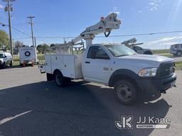 (Glade Hill, VA) Altec AT235, Telescopic Non-Insulated Bucket Truck mounted behind cab on 2012 Dodge