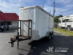 (Ocala, FL) 2004 Pace American Trailer CS614TA2, 14 Ft T/A Enclosed Trailer Body Damage