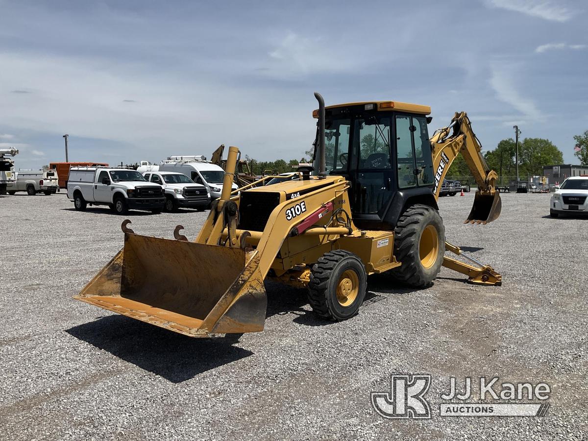 (Verona, KY) 2000 John Deere 310E 4x4 Tractor Loader Backhoe Runs, Moves & Operates