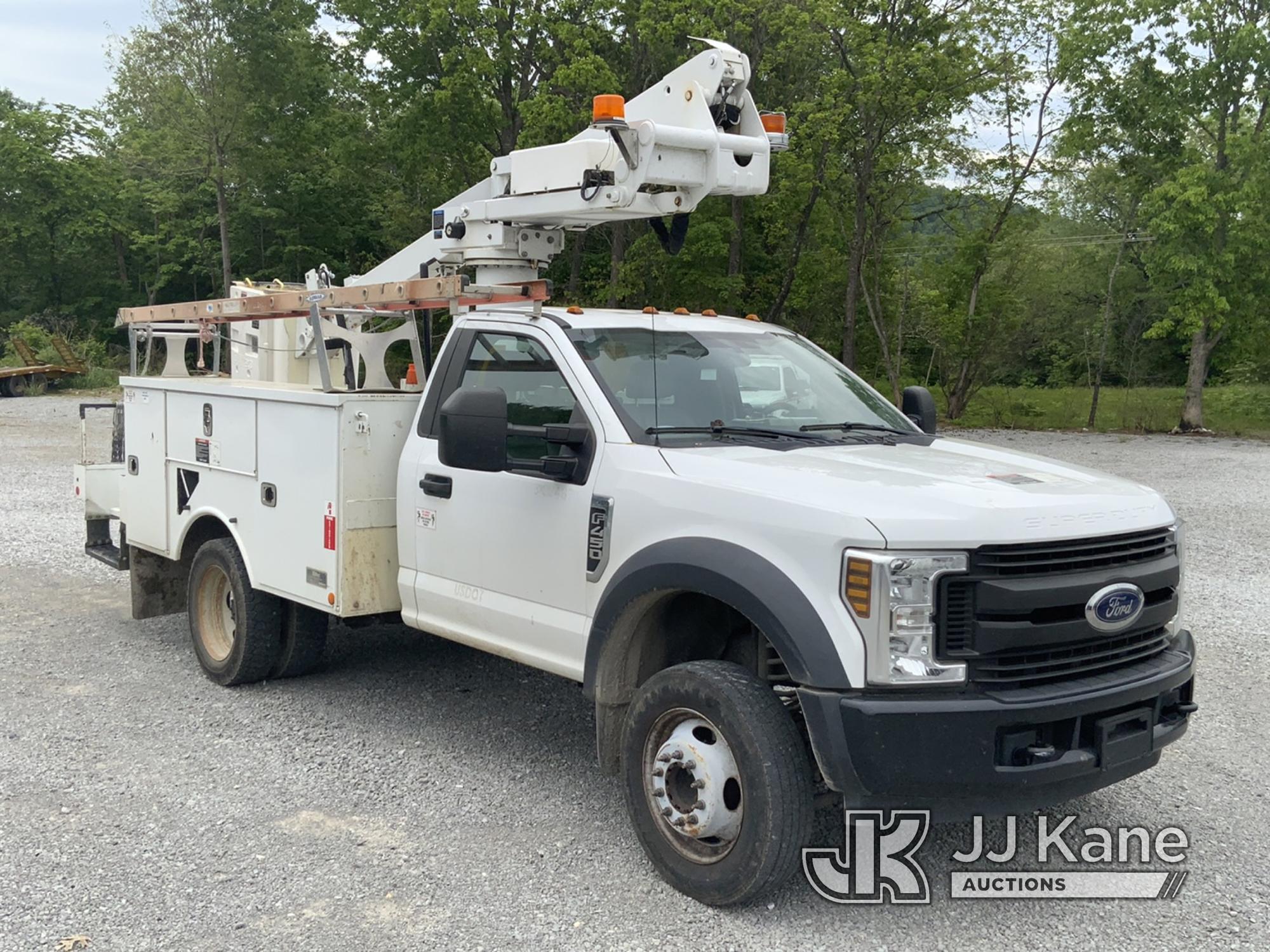 (New Tazewell, TN) Altec AT235, Non-Insulated Bucket Truck mounted behind cab on 2019 Ford F450 Serv