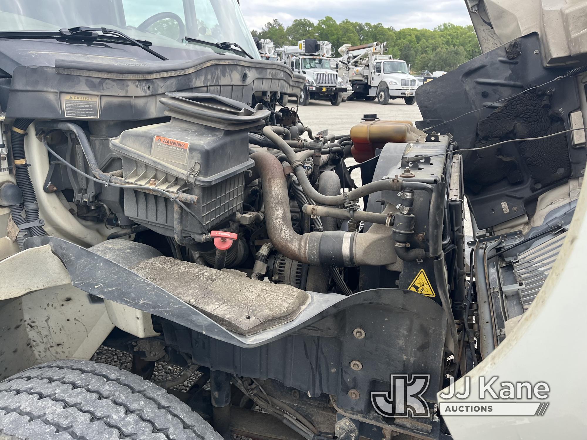 (Chester, VA) Altec AM55, Over-Center Material Handling Bucket Truck rear mounted on 2014 Internatio