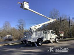 (Graysville, AL) Altec AM855, Over-Center Material Handling Bucket Truck rear mounted on 2016 Freigh