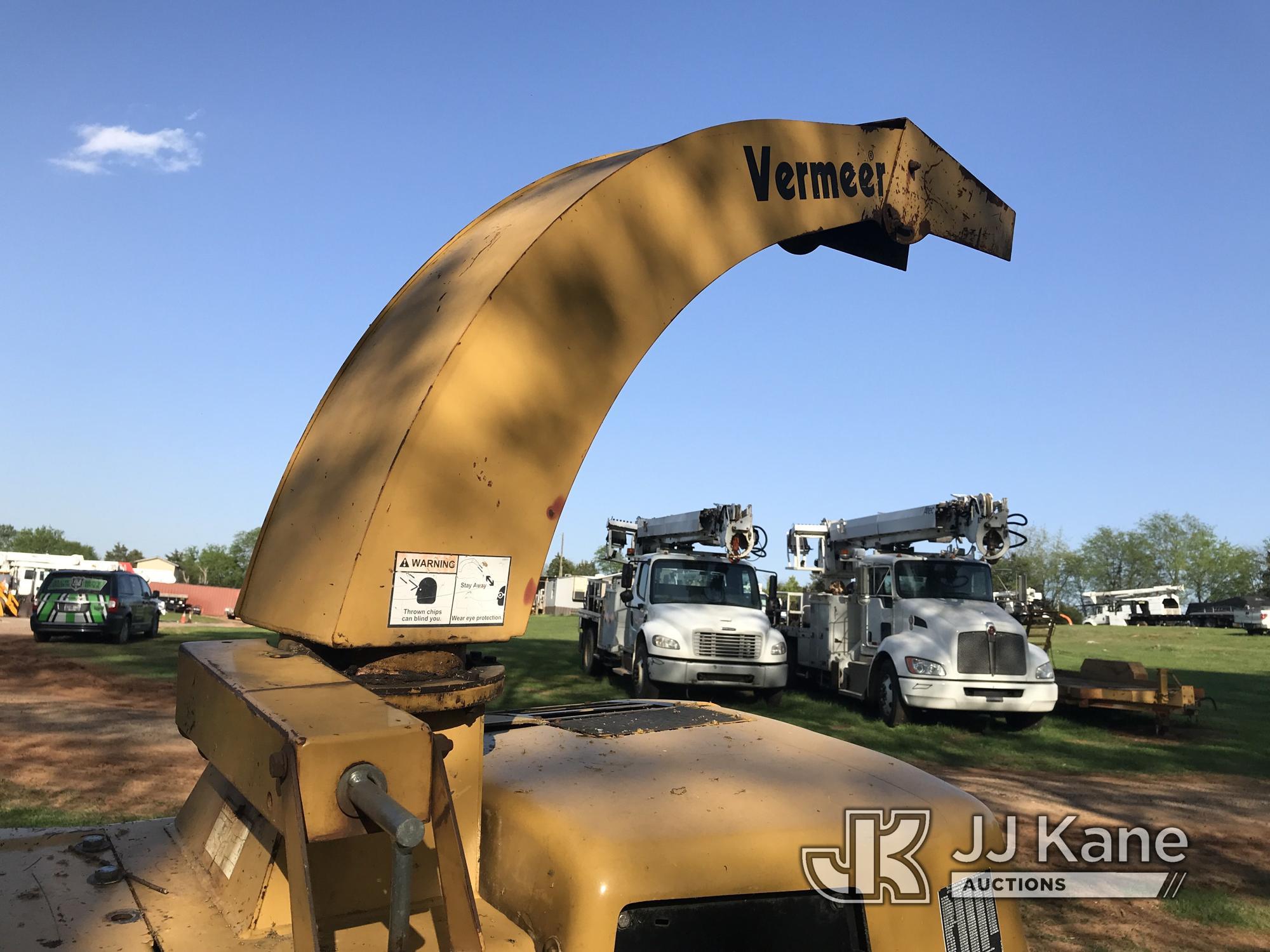 (Kodak, TN) 2006 Vermeer BC1000XL Chipper (12in Drum) No Title) (Not Running, Condition Unknown, Cra