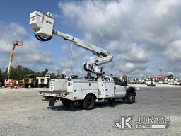 (Villa Rica, GA) Altec AT40M, Articulating & Telescopic Material Handling Bucket Truck mounted behin