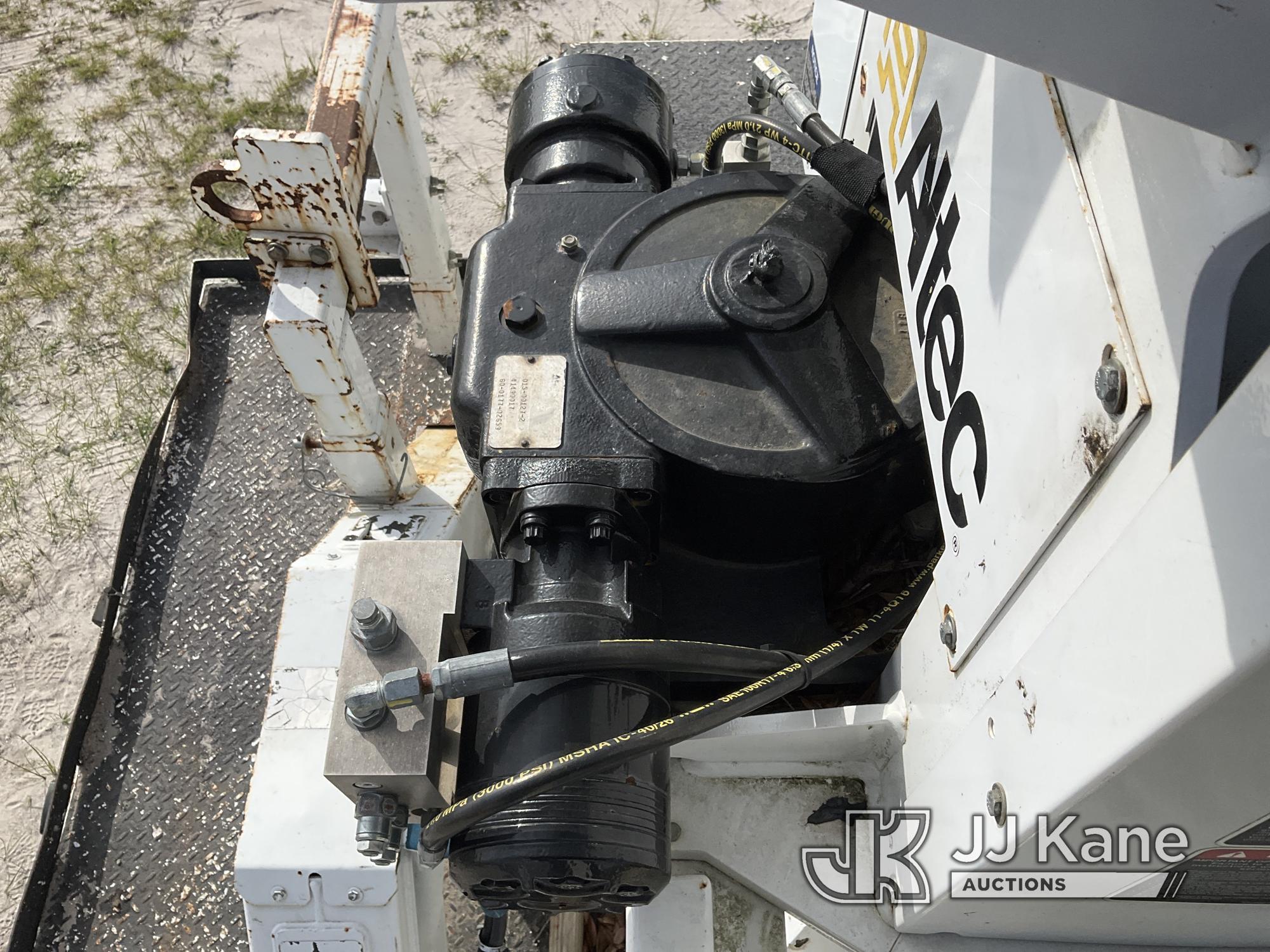 (Westlake, FL) Altec DM47B-TR, Digger Derrick rear mounted on 2017 International 4300 Utility Truck