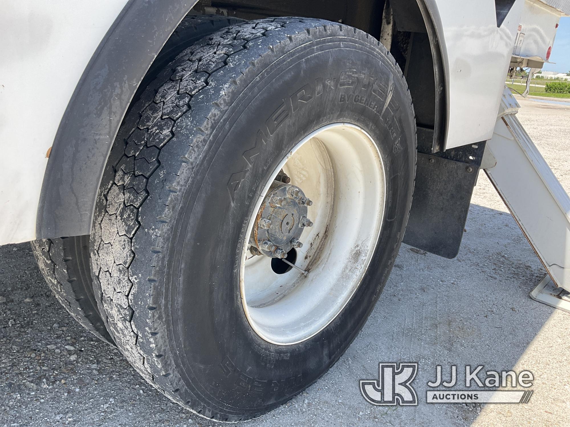 (Westlake, FL) Altec DM47B-TR, Digger Derrick rear mounted on 2016 Freightliner M2 106 4x4 Utility T