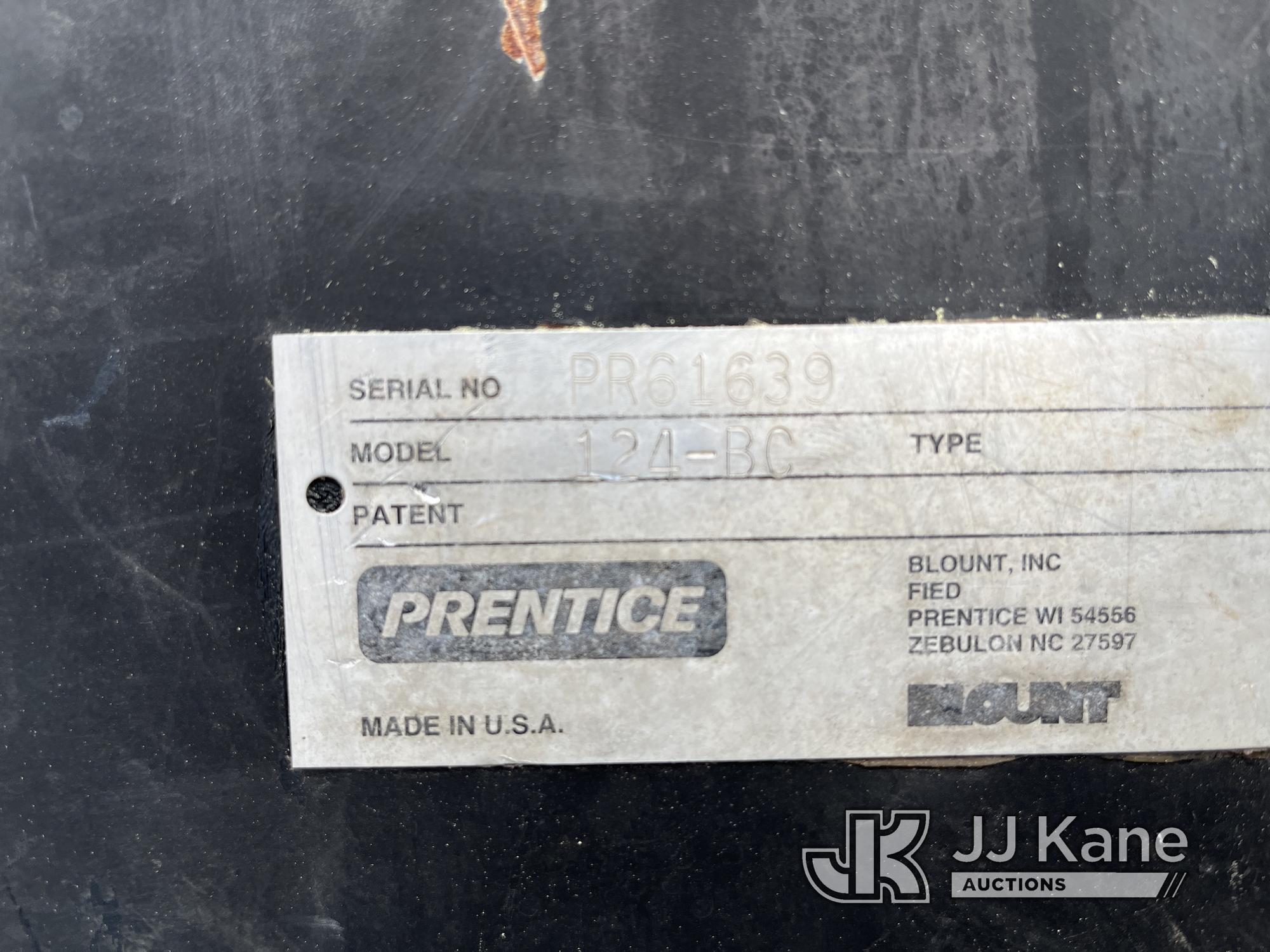 (Wakefield, VA) Prentice 124-BC, Grappleboom Crane mounted behind cab on 2006 Sterling LT7500 Dump D
