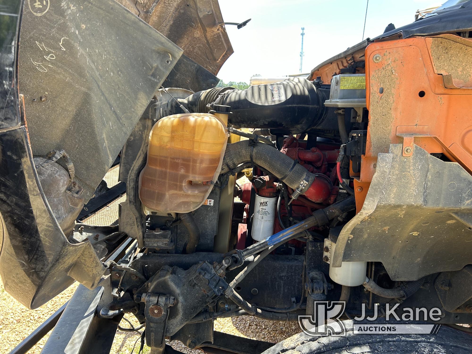 (Byram, MS) Altec LR756, Over-Center Bucket Truck mounted behind cab on 2013 Ford F750 Chipper Dump