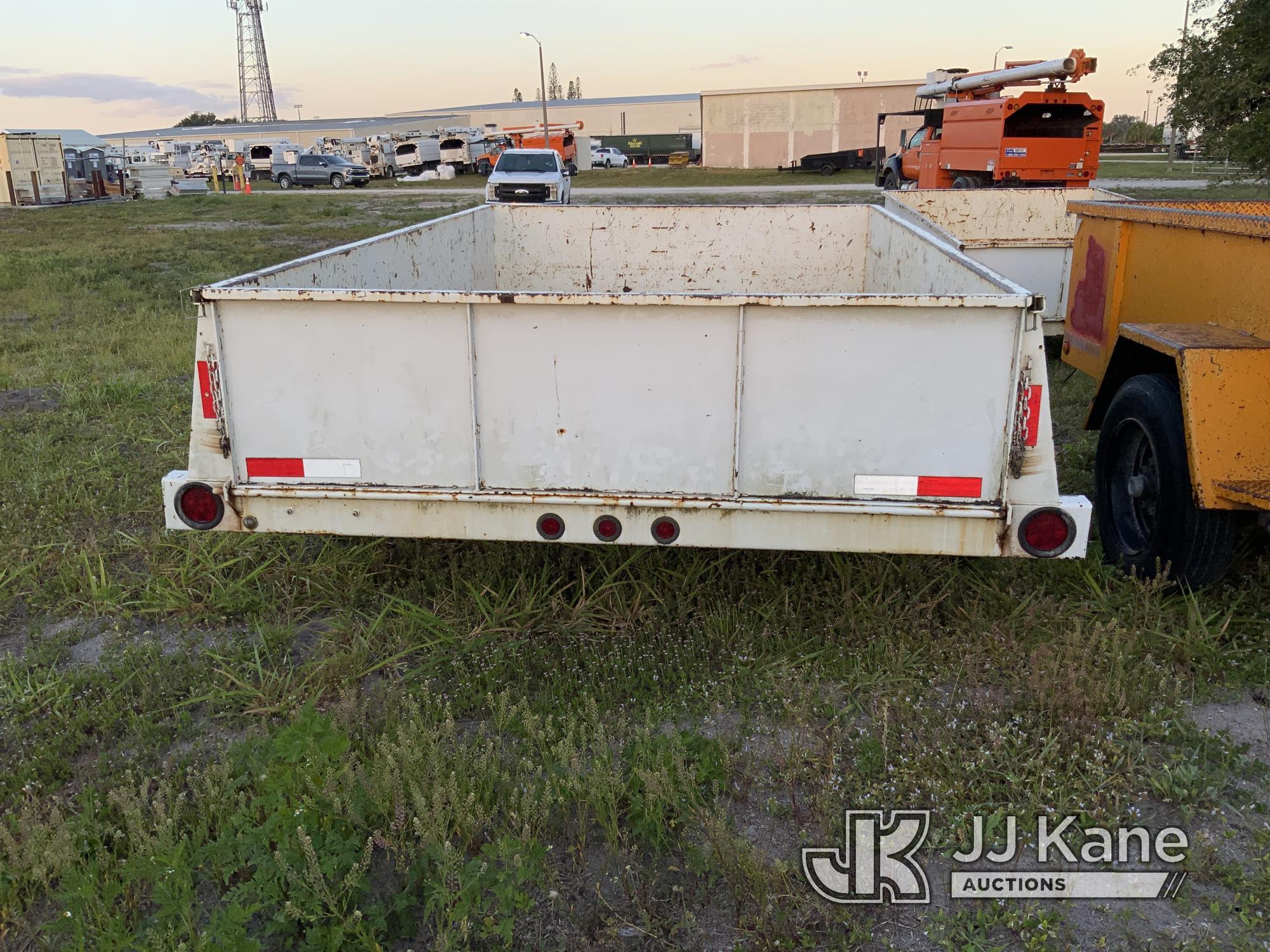 (Westlake, FL) 2017 Altec TC 1249 S/A Material Trailer Rust) (FL Residents Purchasing Titled Items -