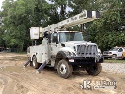 (Pensacola, FL) Versalift V0355MHI, Over-Center Material Handling Bucket rear mounted on 2018 Intern