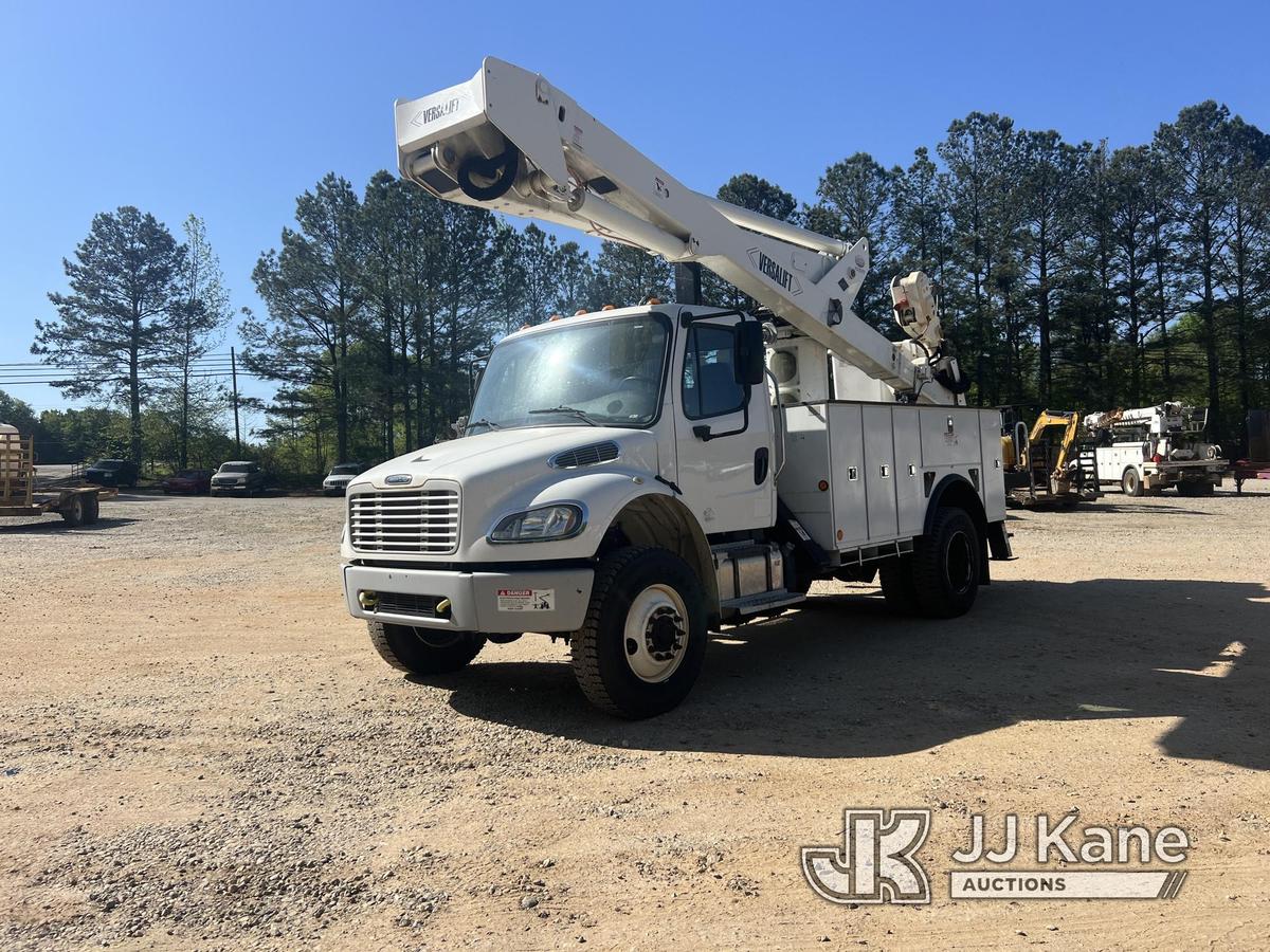 (Cumming, GA) Versalift VST6000, Articulating & Telescopic Material Handling Bucket Truck center mou