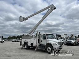 (Chester, VA) Posi Plus 400-55-A, Over-Center Material Handling Bucket Truck rear mounted on 2012 Fr