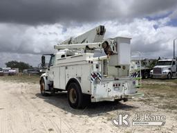 (Westlake, FL) Altec L42A, Over-Center Bucket Truck corner mounted on 2003 International 4200 Utilit