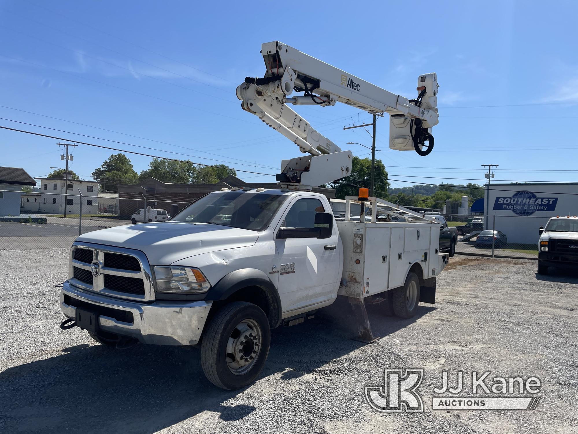 (Chattanooga, TN) Altec AT40M, Articulating & Telescopic Material Handling Bucket Truck mounted behi