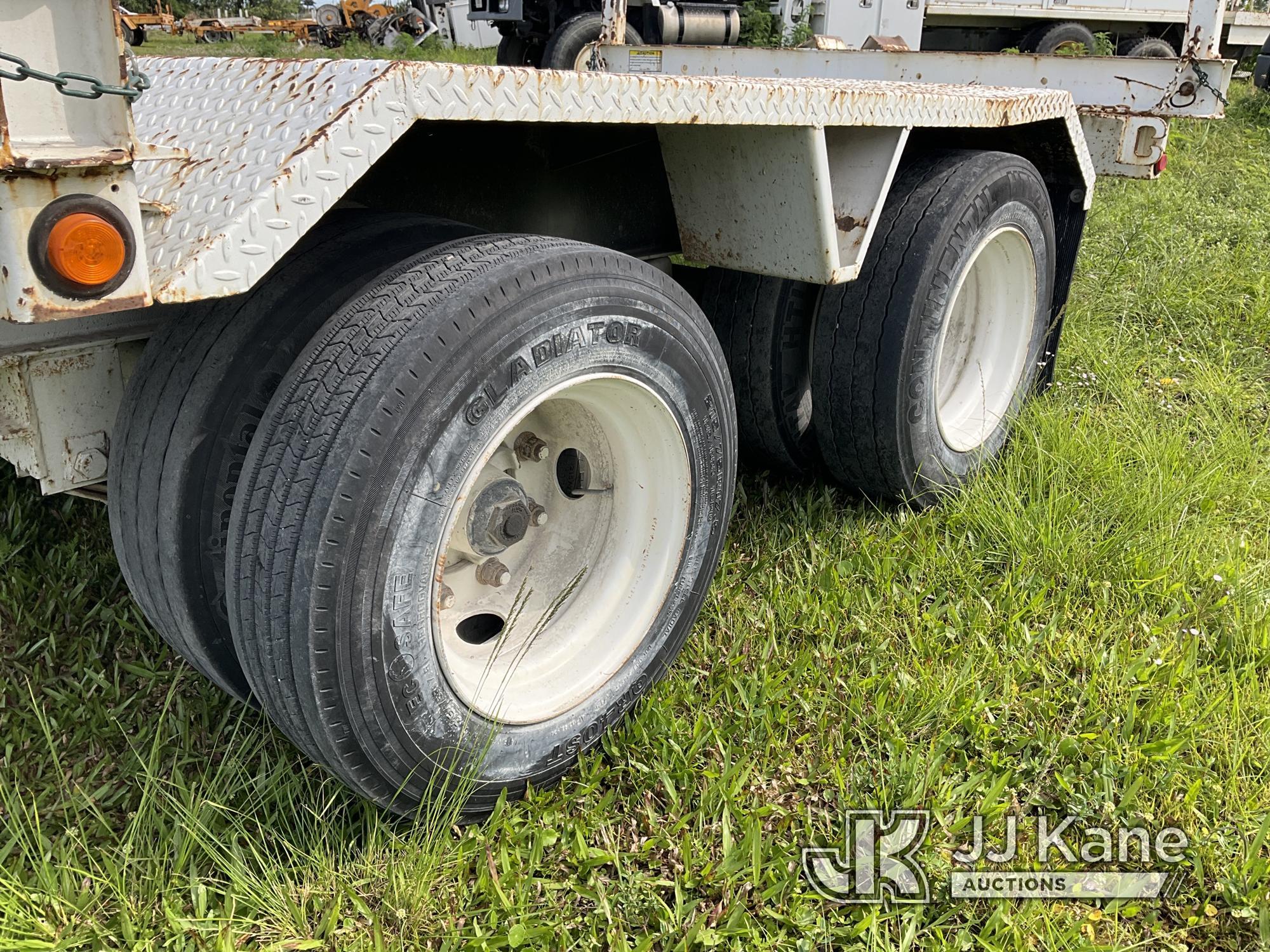 (Westlake, FL) 2018 Butler BP-3080 T/A Extendable Pole Trailer Frame Rust) (FL Residents Purchasing