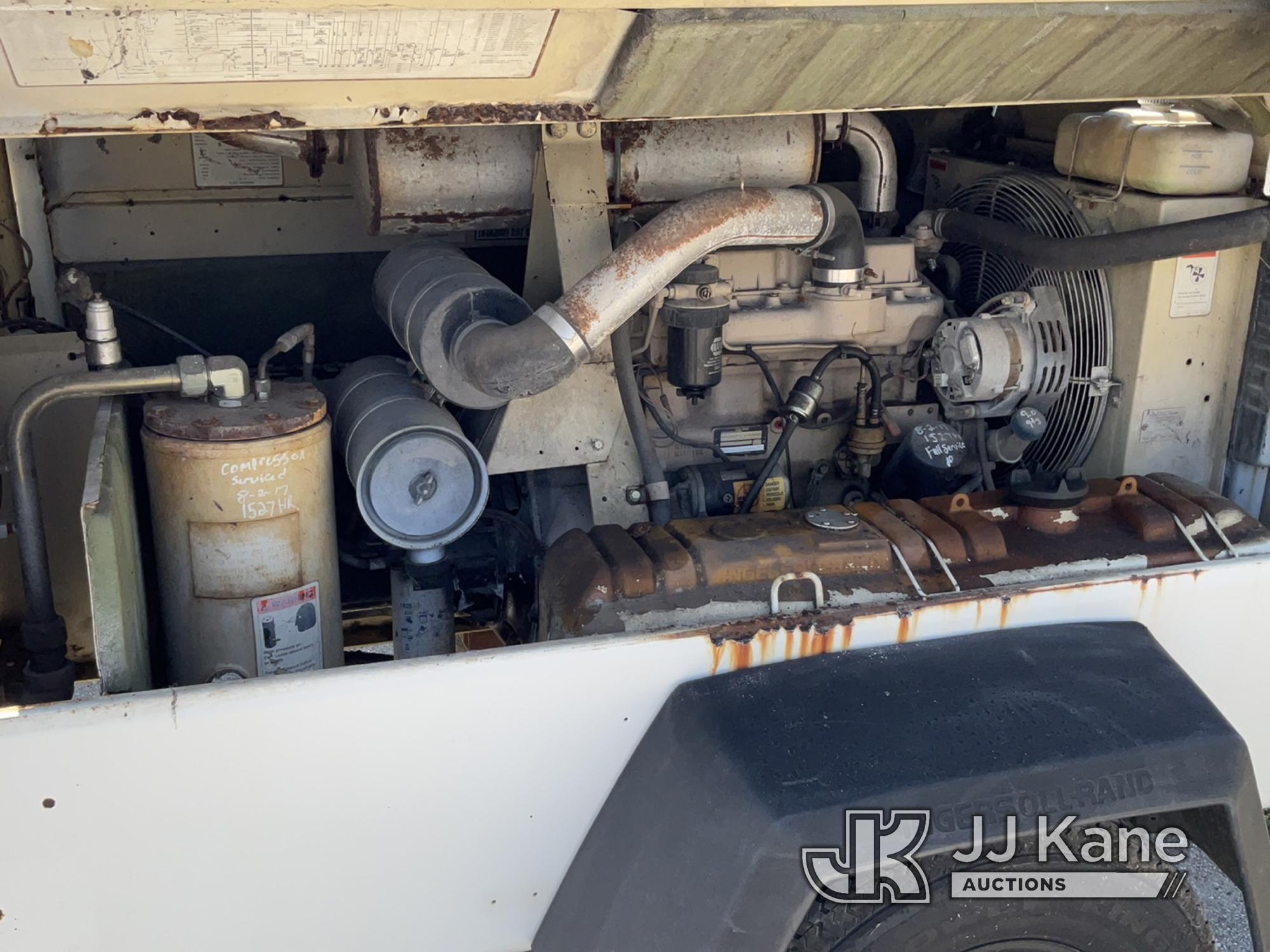 (Moore Haven, FL) 1996 Ingersollrand Portable Air Compressor, Trailer Mtd. (Electric Cooperative own