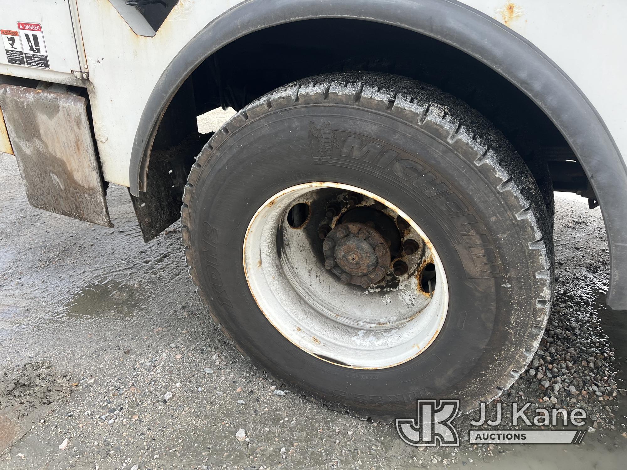 (Chester, VA) Altec AM55-MH, Over-Center Material Handling Bucket Truck rear mounted on 2018 Interna