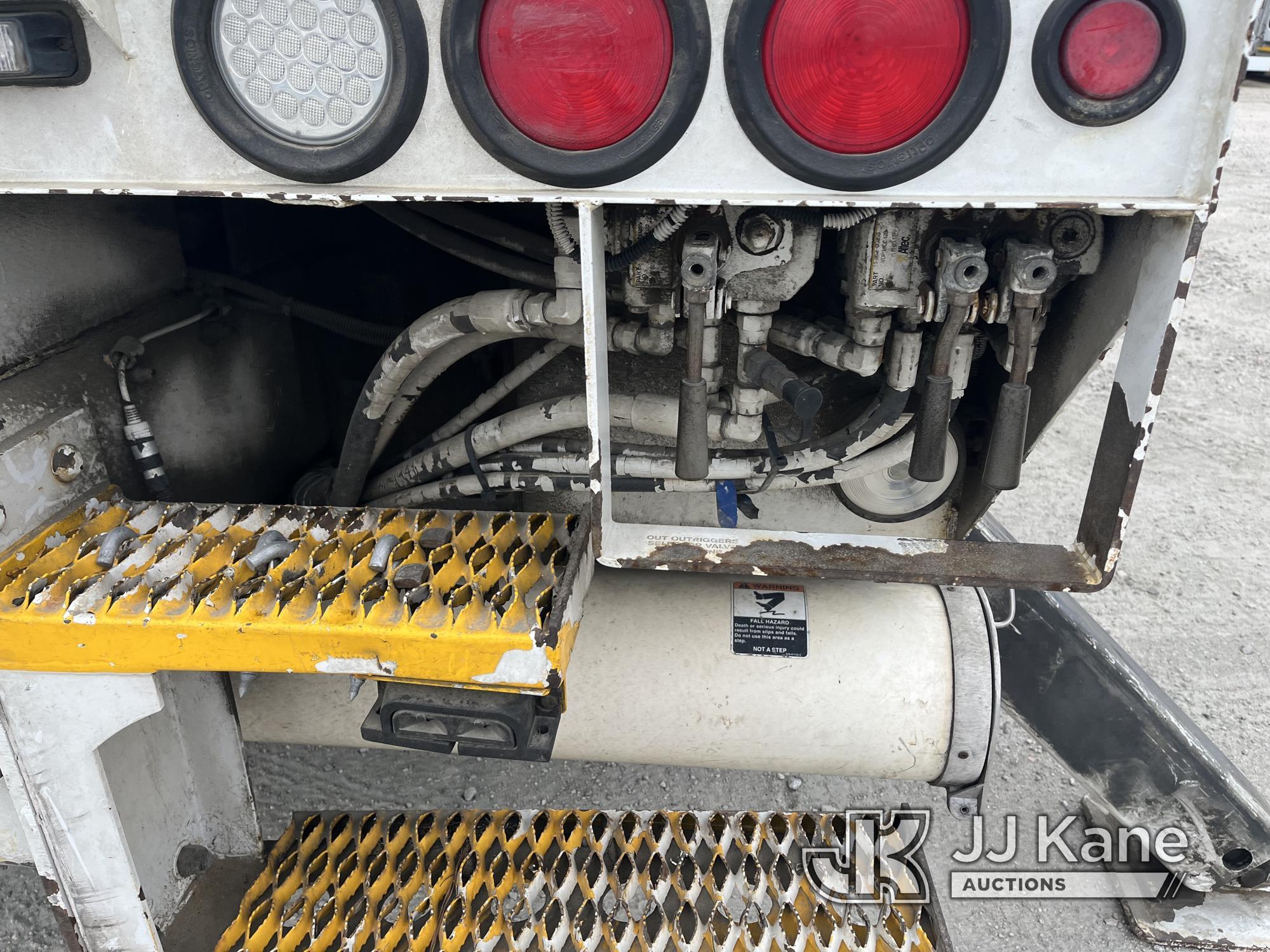 (Chester, VA) Altec AM55, Over-Center Material Handling Bucket Truck rear mounted on 2014 Internatio
