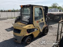 (Verona, KY) 2009 Caterpillar P6000D Rubber Tired Forklift Not Running, Condition Unknown, Steering