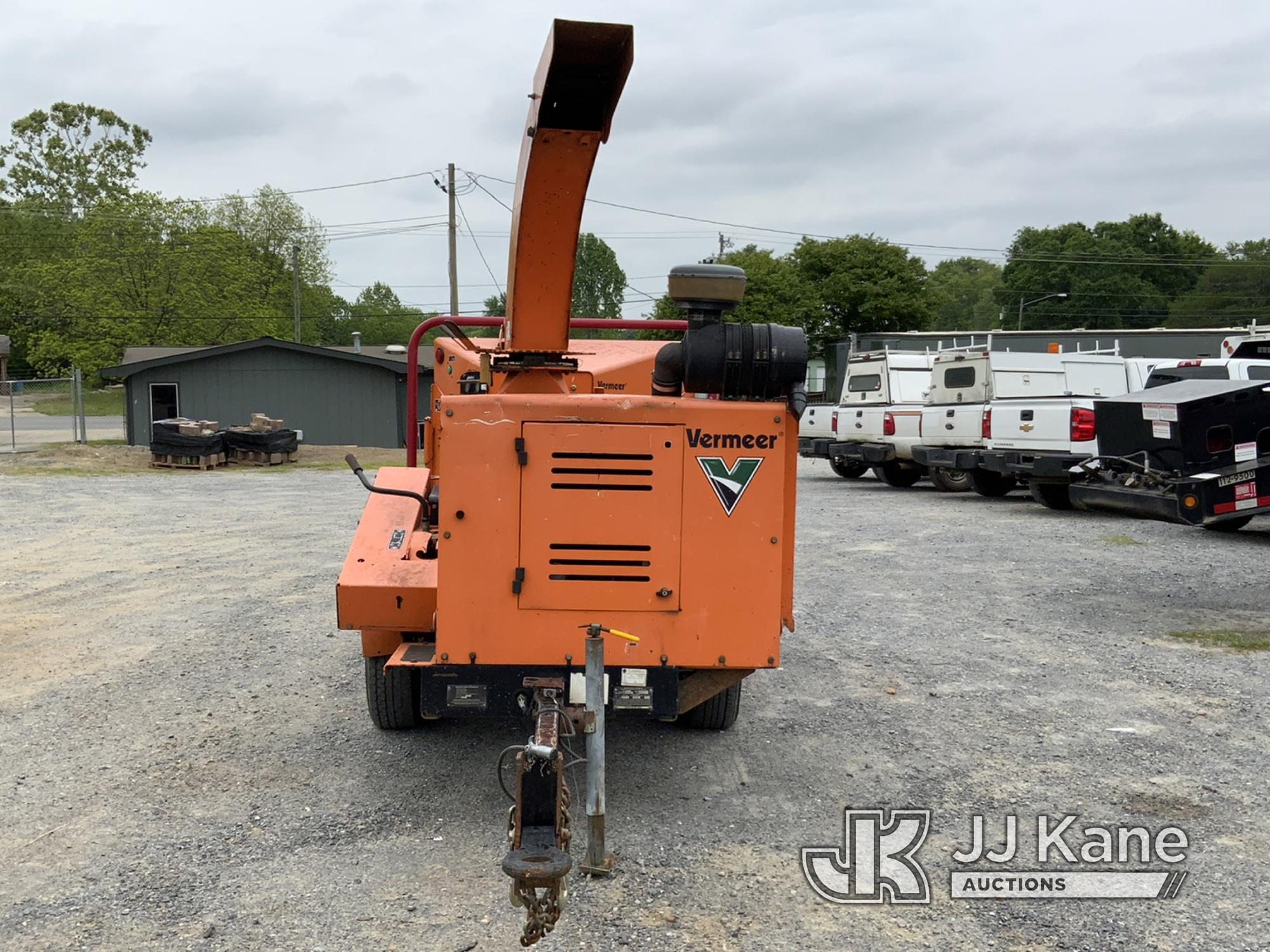 (Shelby, NC) 2014 Vermeer BC1000XL Chipper (12in Drum) No Title)(Not Running, Condition Unknown, Cra