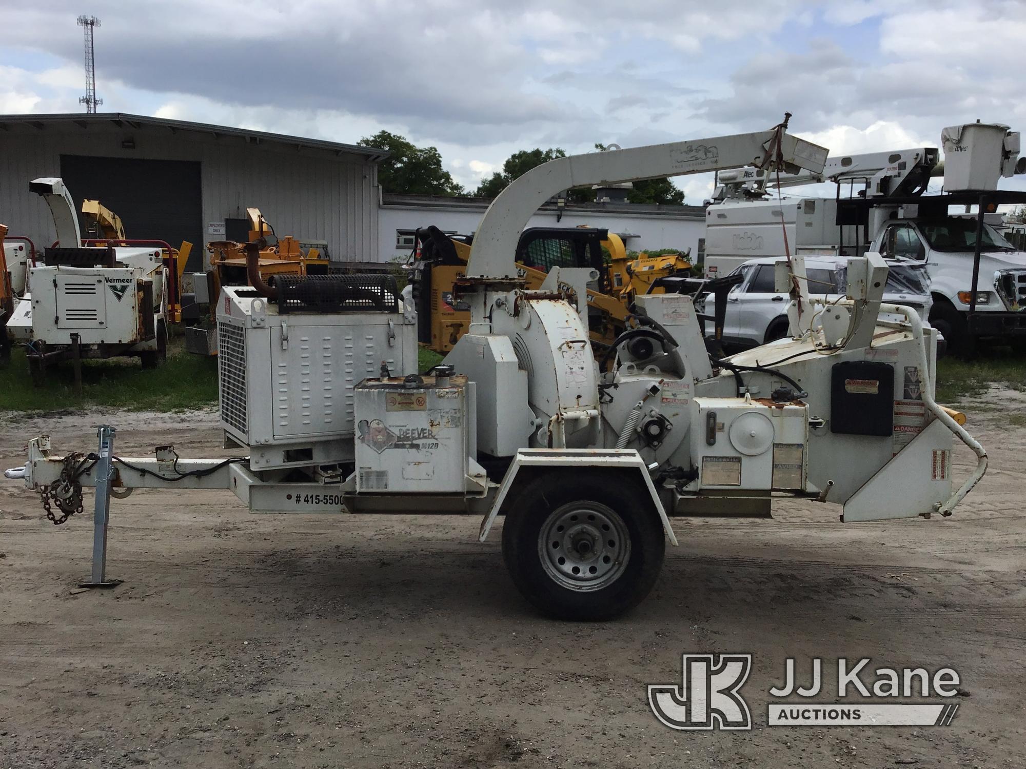 (Ocala, FL) 2015 Morbark M12D Chipper (12in Drum) Not Running, Condition Unknown, Possible Wiring Is
