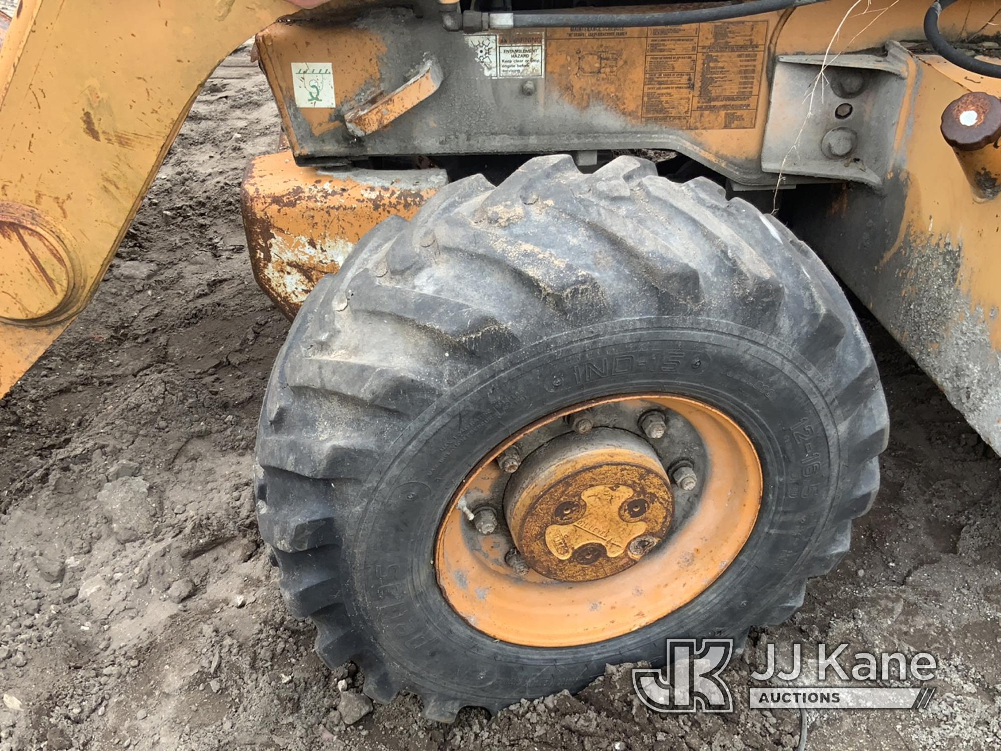 (Fort Pierce, FL) Case 580SM Tractor Loader Backhoe Not Running, Condition Unknown)( Dash Apart, Bat