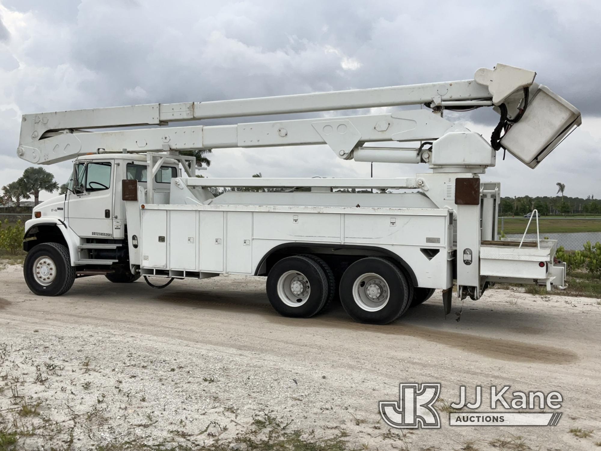 (Westlake, FL) Altec A77-TE93, Articulating & Telescopic Material Handling Elevator Bucket Truck rea