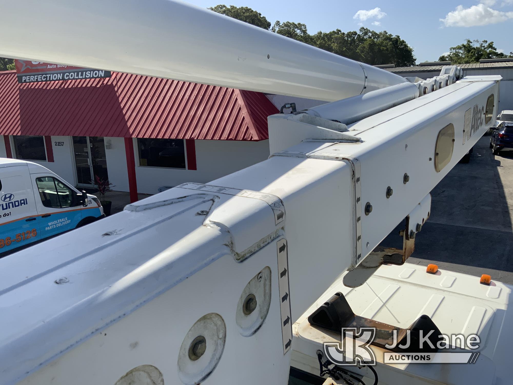 (Ocala, FL) Altec L42A, Over-Center Bucket Truck center mounted on 2013 Freightliner M2 106 Utility