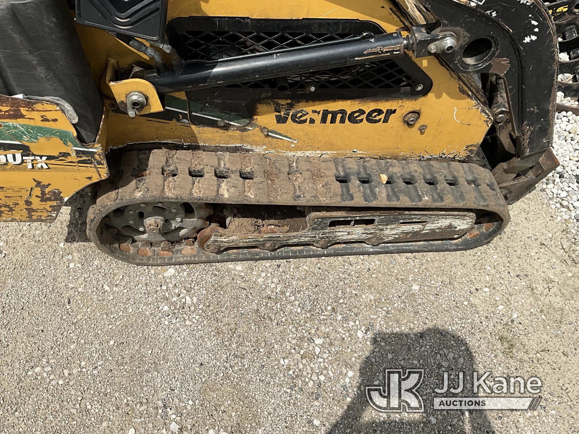 (Elizabethtown, KY) 2013 Vermeer S650TX Walk-Behind Crawler Skid Steer Loader Not Running, Condition