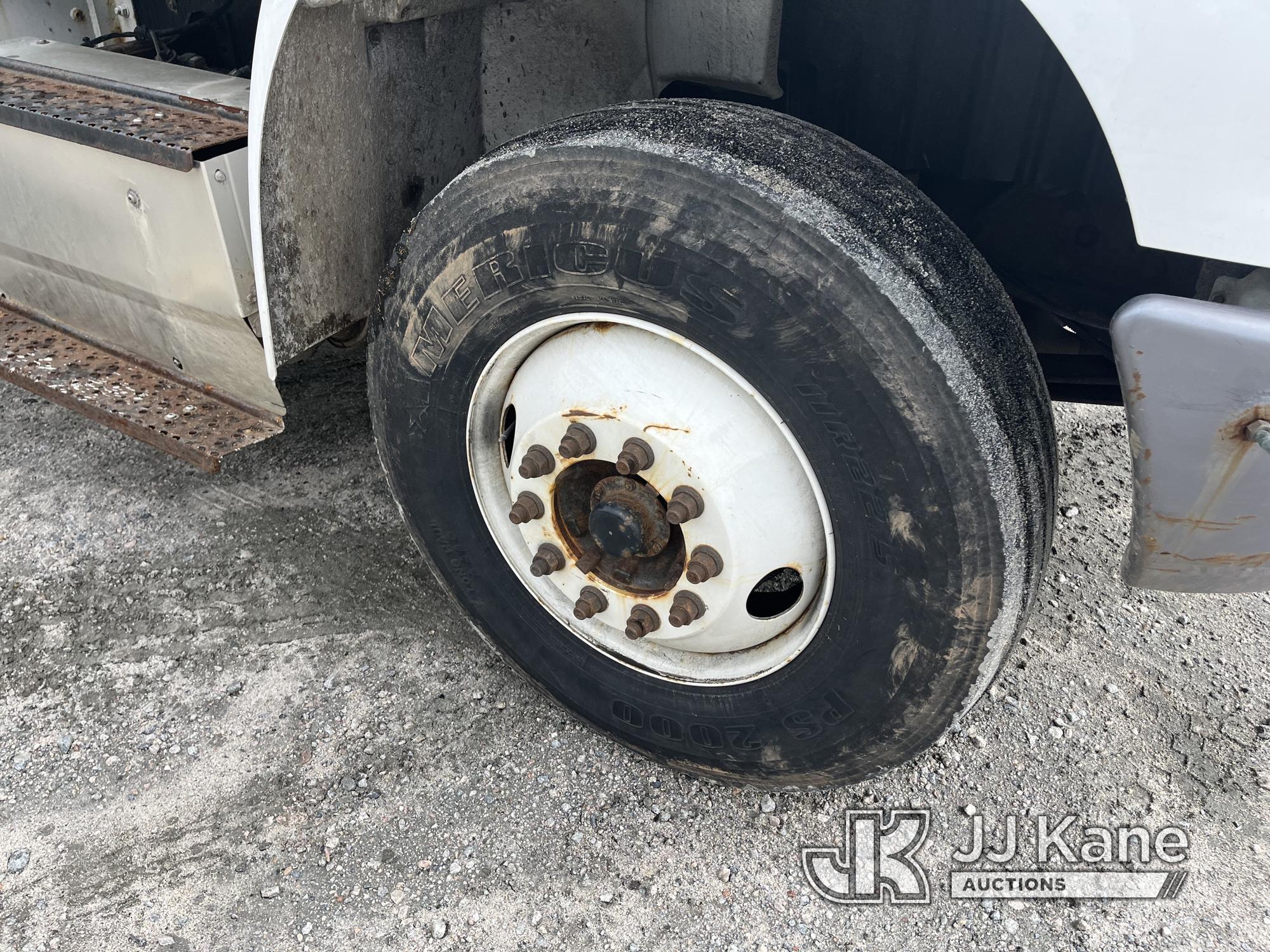 (Chester, VA) Altec AM55-MH, Over-Center Material Handling Bucket Truck rear mounted on 2018 Interna