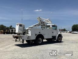 (Villa Rica, GA) Altec TA40, Articulating & Telescopic Bucket Truck mounted behind cab on 2002 Freig