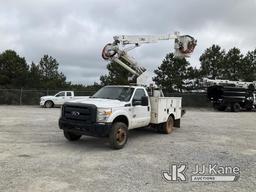 (Villa Rica, GA) Altec AT37G, Articulating & Telescopic Bucket Truck mounted behind cab on 2012 Ford