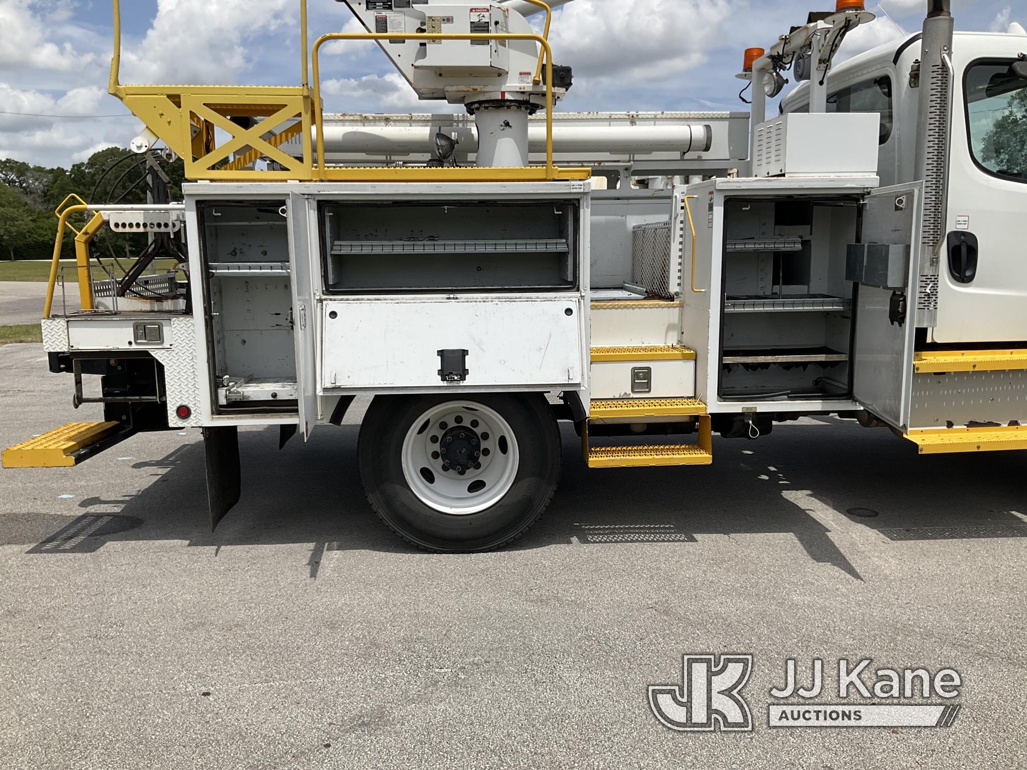 (Ocala, FL) Altec L42A, Over-Center Bucket Truck center mounted on 2014 Freightliner M2 106 Utility