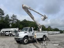 (Chester, VA) Altec AM55-MH, Over-Center Material Handling Bucket Truck rear mounted on 2018 Interna