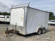 2001 United Expressline T/A Enclosed Cargo Trailer Body Damage