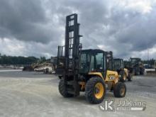 2011 JCB 930, 6,000# Rough Terrain Forklift Runs, Moves & Operates) (Rust Damage, Flat Tire