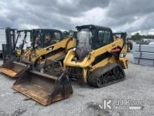 2016 Caterpillar 257D 2 Spd Crawler Skid Steer Loader Runs, Moves & Operates