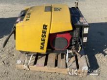 (Charlotte, NC) 2020 Kaesar M17A Air Compressor, Skid Mounted Non Running, Condition Unknown